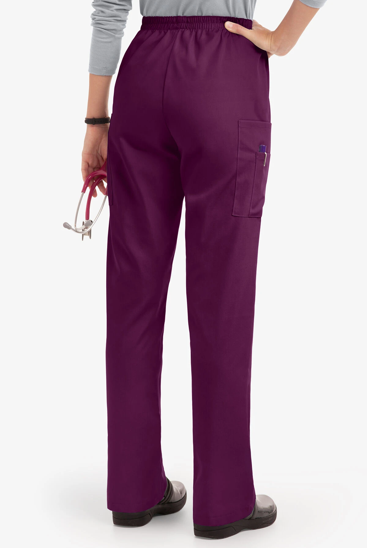 UA Best Buy Scrubs Women's 3-Pocket Elastic Waist Tapered Pants 4 UA Best Buy Scrubs Women's 3-Pocket Elastic Waist Tapered Pants - Image 2