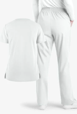 Advantage STRETCH By Butter-Soft Women's Scrub Set 9 Advantage STRETCH By Butter-Soft Women's Scrub Set -Fashion Clothing AB54323 WHITE 4
