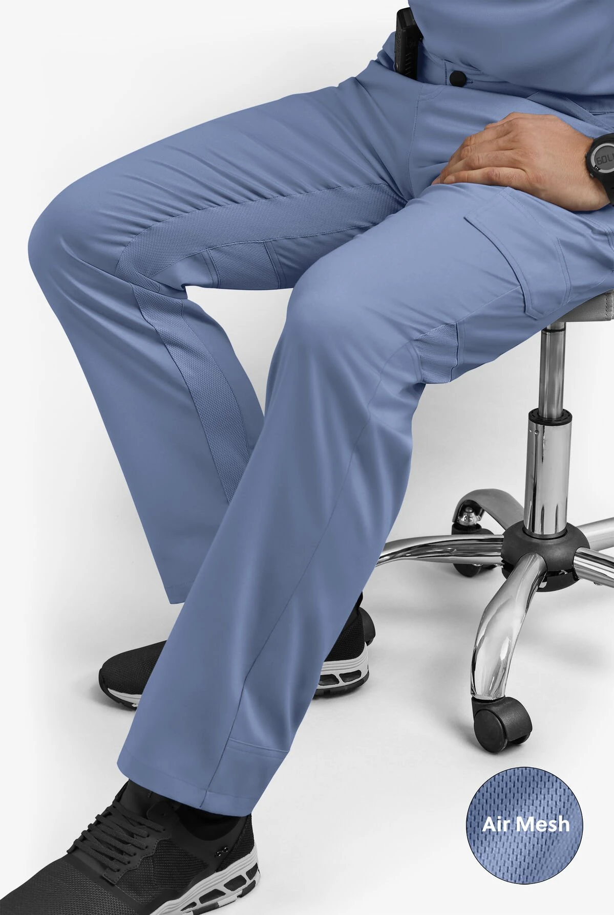 UA Advantage STRETCH Men's 7-Pocket Air-Mesh Scrub Pants 4 UA Advantage STRETCH Men's 7-Pocket Air-Mesh Scrub Pants - Image 2