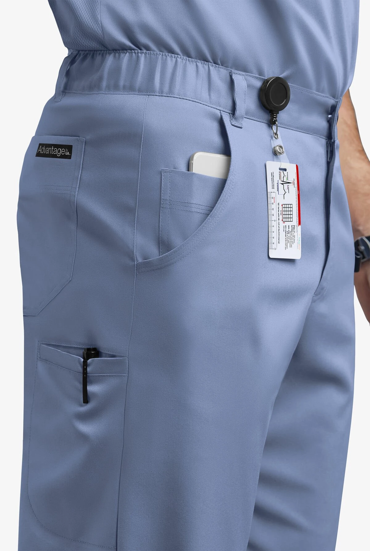 UA Advantage STRETCH Men's 7-Pocket Air-Mesh Scrub Pants 5 UA Advantage STRETCH Men's 7-Pocket Air-Mesh Scrub Pants - Image 3