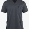 UA Advantage STRETCH Men's 6-Pocket V-Neck Scrub Top 2 UA Advantage STRETCH Men's 6-Pocket V-Neck Scrub Top -Fashion Clothing AB615 092523 PEWTE 1
