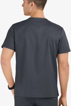 UA Advantage STRETCH Men's 6-Pocket V-Neck Scrub Top 9 UA Advantage STRETCH Men's 6-Pocket V-Neck Scrub Top -Fashion Clothing AB615 092523 PEWTE 4