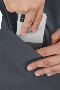 UA Advantage STRETCH Men's 6-Pocket V-Neck Scrub Top 10 UA Advantage STRETCH Men's 6-Pocket V-Neck Scrub Top -Fashion Clothing AB615 092523 PEWTE 5