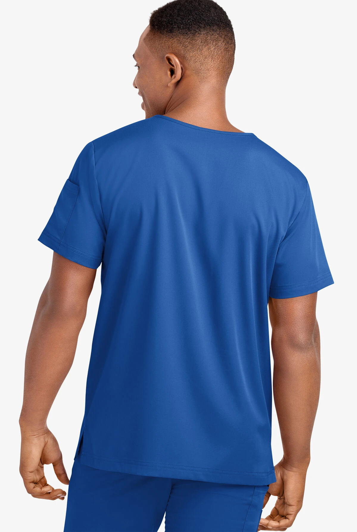 UA Advantage STRETCH Men's 4-Pocket V-Neck Scrub Top 6 UA Advantage STRETCH Men's 4-Pocket V-Neck Scrub Top - Image 4