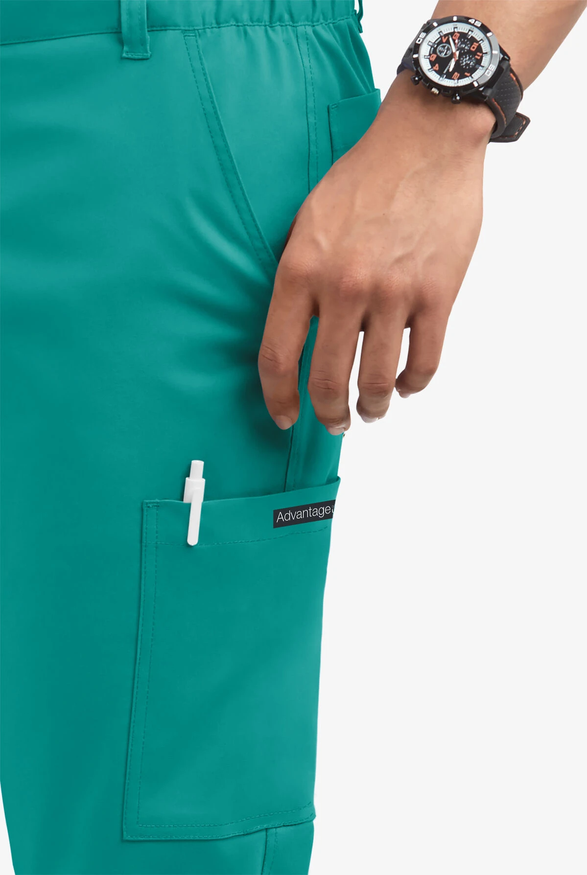 UA Advantage STRETCH Men's 8-Pocket Cargo Scrub Pants 4 UA Advantage STRETCH Men's 8-Pocket Cargo Scrub Pants - Image 2