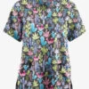 Butter-Soft Originals Desert Cactus Pewter Women's 2-Pocket Classic Fit V-Neck Printed Scrub Top 1 Butter-Soft Originals Desert Cactus Pewter Women's 2-Pocket Classic Fit V-Neck Printed Scrub Top -Fashion Clothing BSN1162DCPW 1