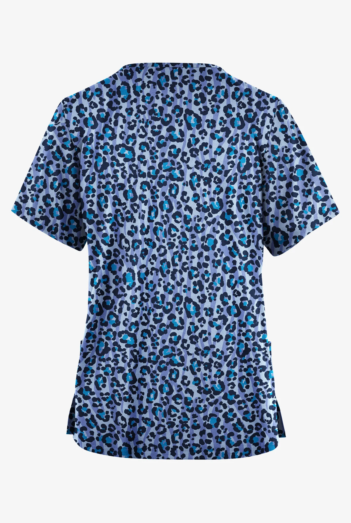 Butter-Soft Originals Jungle Mix Ceil Women's 2-Pocket Classic Fit V-Neck Printed Scrub Top 4 Butter-Soft Originals Jungle Mix Ceil Women's 2-Pocket Classic Fit V-Neck Printed Scrub Top - Image 2