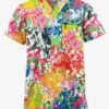 Butter-Soft Originals Rainbow Tie-Dye Unisex 2-Pocket V-Neck Printed Scrub Top 2 Butter-Soft Originals Rainbow Tie-Dye Unisex 2-Pocket V-Neck Printed Scrub Top -Fashion Clothing BSN1171RTD 1