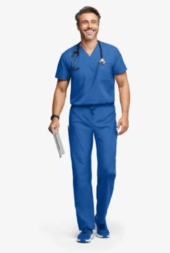 Butter-Soft Originals Unisex 2-Pocket V-Neck Scrub Top -Fashion Clothing BSN1171 101623 ROYAL 4
