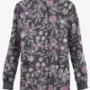 Butter-Soft Originals Linear Floral Pewter Women's 3-Pocket Warm-Up Printed Scrub Jacket 2 Butter-Soft Originals Linear Floral Pewter Women's 3-Pocket Warm-Up Printed Scrub Jacket -Fashion Clothing BSN1182LFPW 092623 1
