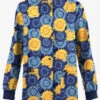 Butter-Soft Originals Sunflower Field Navy Women's 3-Pocket Warm-Up Printed Scrub Jacket 1 Butter-Soft Originals Sunflower Field Navy Women's 3-Pocket Warm-Up Printed Scrub Jacket -Fashion Clothing BSN1182SFNV 092723 1