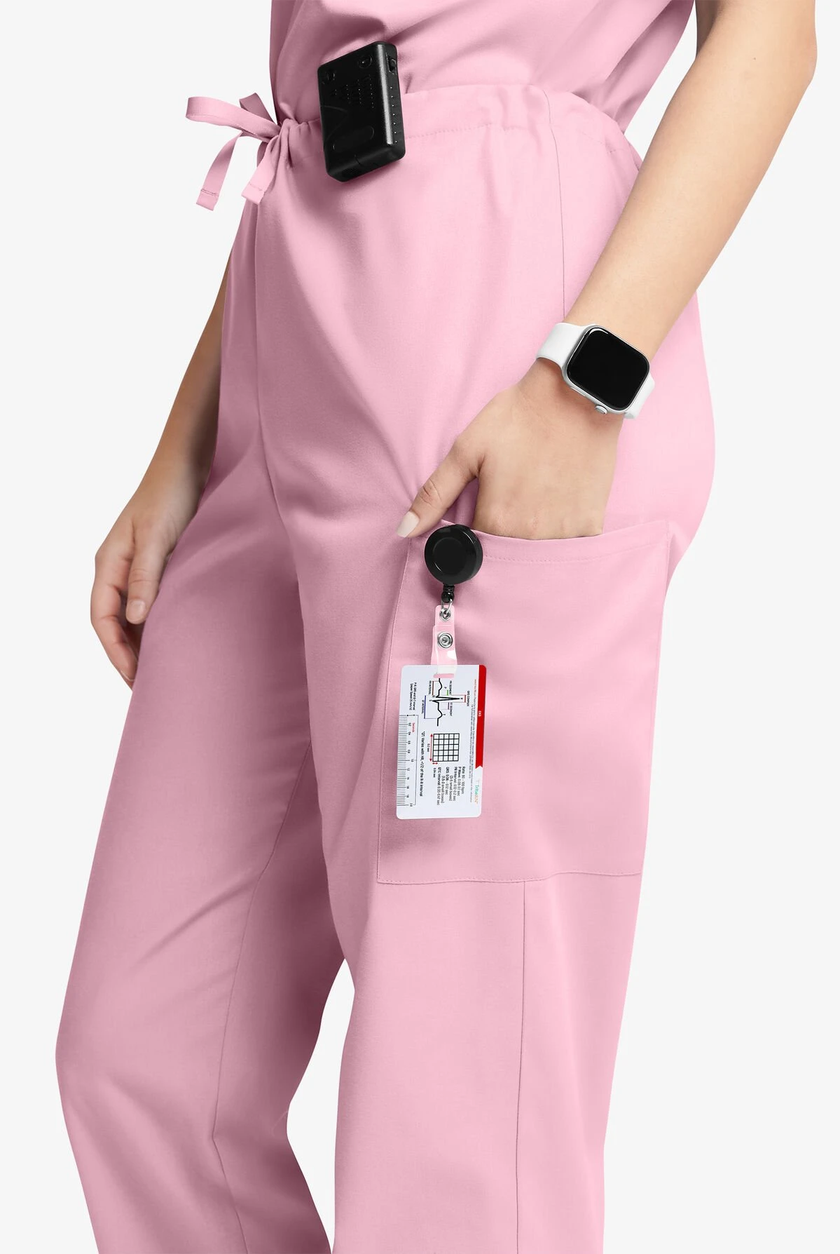 Butter-Soft Originals Unisex 4-Pocket Drawstring Relaxed Straight Leg Scrub Pants 4 Butter-Soft Originals Unisex 4-Pocket Drawstring Relaxed Straight Leg Scrub Pants - Image 2