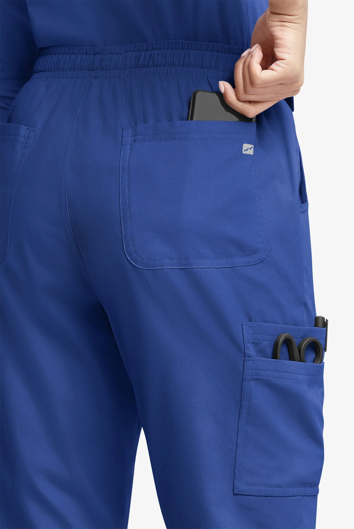 Butter-Soft Originals Women's 8-Pocket Natural Waist Straight Leg Cargo Scrub Pants 4 Butter-Soft Originals Women's 8-Pocket Natural Waist Straight Leg Cargo Scrub Pants - Image 2