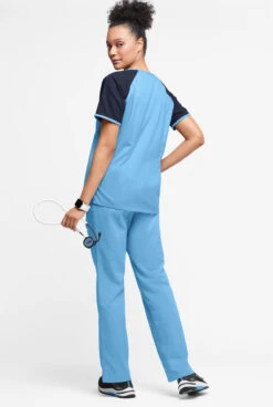 Butter-Soft Originals Women's 3-Pocket Keyhole Neck Tri-Colorblock Scrub Top 9 Butter-Soft Originals Women's 3-Pocket Keyhole Neck Tri-Colorblock Scrub Top -Fashion Clothing BSN1525C 102523 BONAG 4