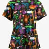 Butter-Soft Originals Jungle Party Women's 3-Pocket Criss Cross Printed Scrub Top 1 Butter-Soft Originals Jungle Party Women's 3-Pocket Criss Cross Printed Scrub Top -Fashion Clothing BSN1626JPBL 100423 1