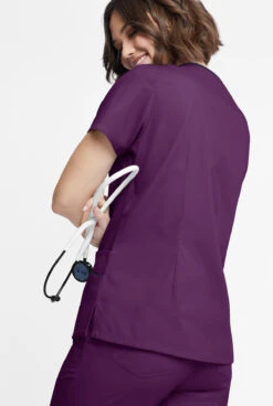 Butter-Soft Originals Women's 4-Pocket Asymmetrical Neck Scrub Top 8 Butter-Soft Originals Women's 4-Pocket Asymmetrical Neck Scrub Top -Fashion Clothing BSN1658C 101723 EGGNA 3