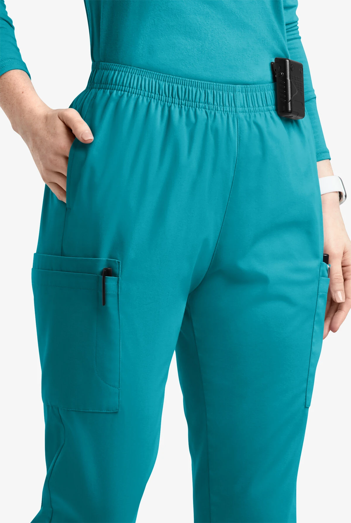 Butter-Soft Originals Women's 7-Pocket Tapered Jogger Cargo Scrub Pants 4 Butter-Soft Originals Women's 7-Pocket Tapered Jogger Cargo Scrub Pants - Image 2