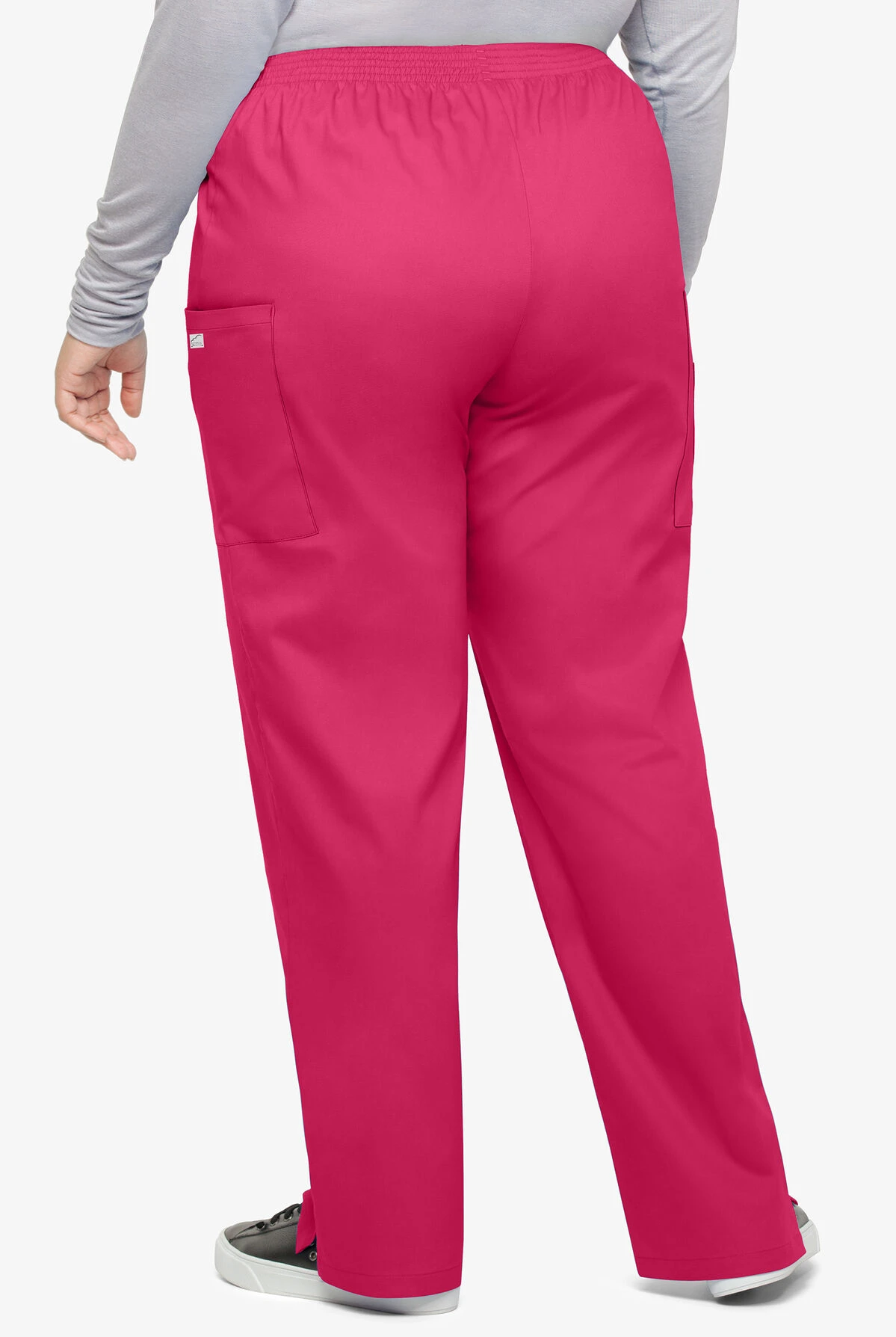 UA Butter-Soft STRETCH Women's 3-Pocket Plus Size Pull On Scrub Pants 4 UA Butter-Soft STRETCH Women's 3-Pocket Plus Size Pull On Scrub Pants - Image 2