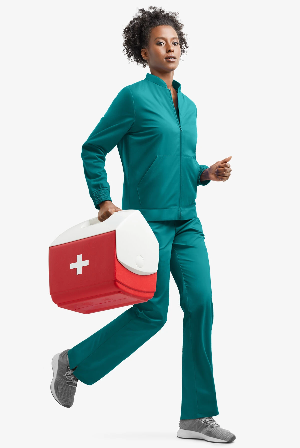 UA Butter-Soft STRETCH Unisex 4-Pocket Fleece Lined Scrub Jacket 7 UA Butter-Soft STRETCH Unisex 4-Pocket Fleece Lined Scrub Jacket - Image 5