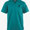 UA Butter-Soft STRETCH Men's 4-Pocket V-Neck Scrub Top 1 UA Butter-Soft STRETCH Men's 4-Pocket V-Neck Scrub Top -Fashion Clothing BSS577 TEAL 1