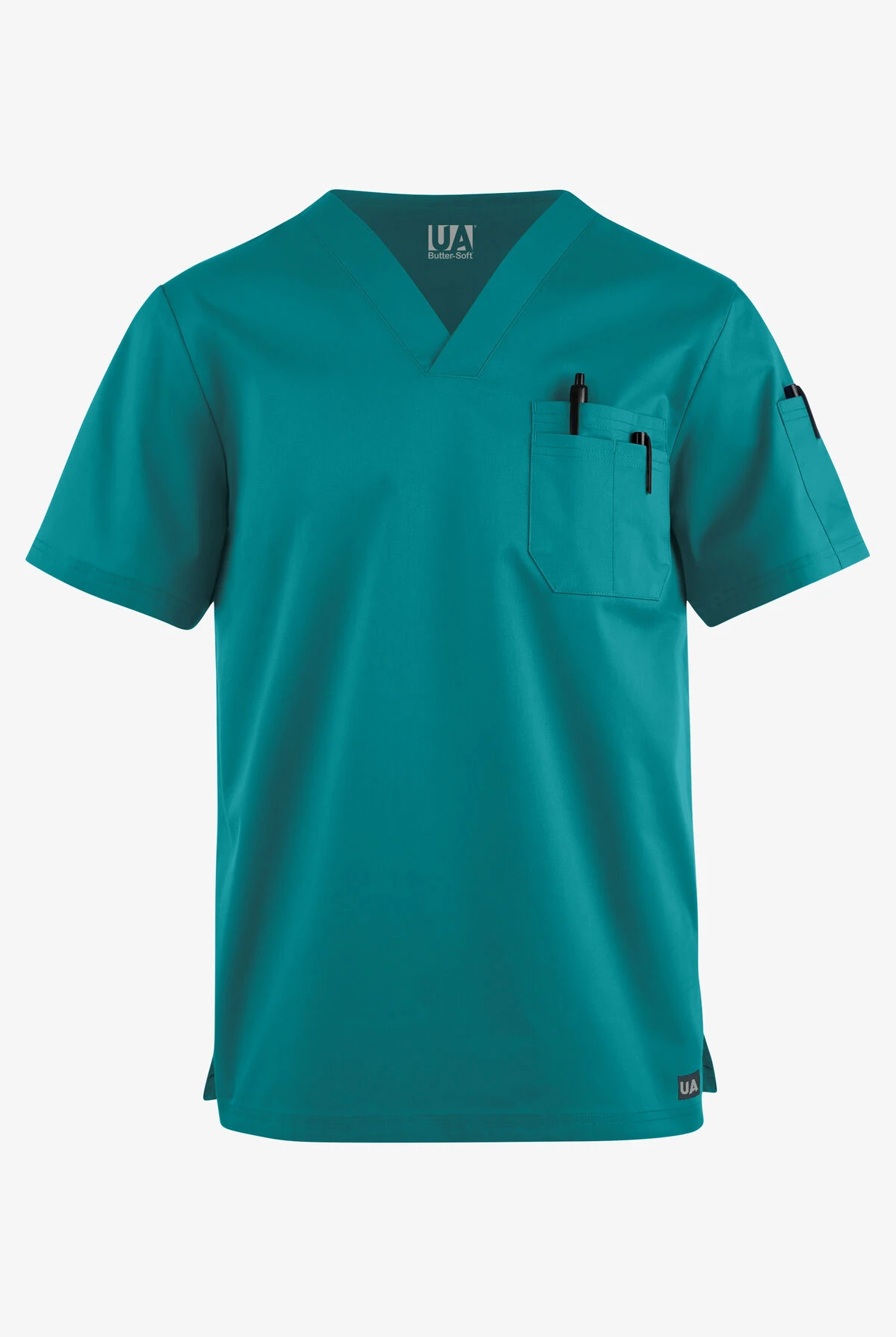 UA Butter-Soft STRETCH Men's 4-Pocket V-Neck Scrub Top 3 UA Butter-Soft STRETCH Men's 4-Pocket V-Neck Scrub Top