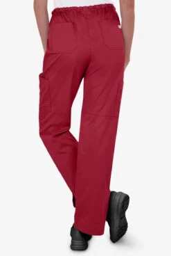 UA Butter-Soft STRETCH Women's 10-Pocket Drawstring Scrub Pants 8 UA Butter-Soft STRETCH Women's 10-Pocket Drawstring Scrub Pants -Fashion Clothing BSS696 RUBY 4 HV