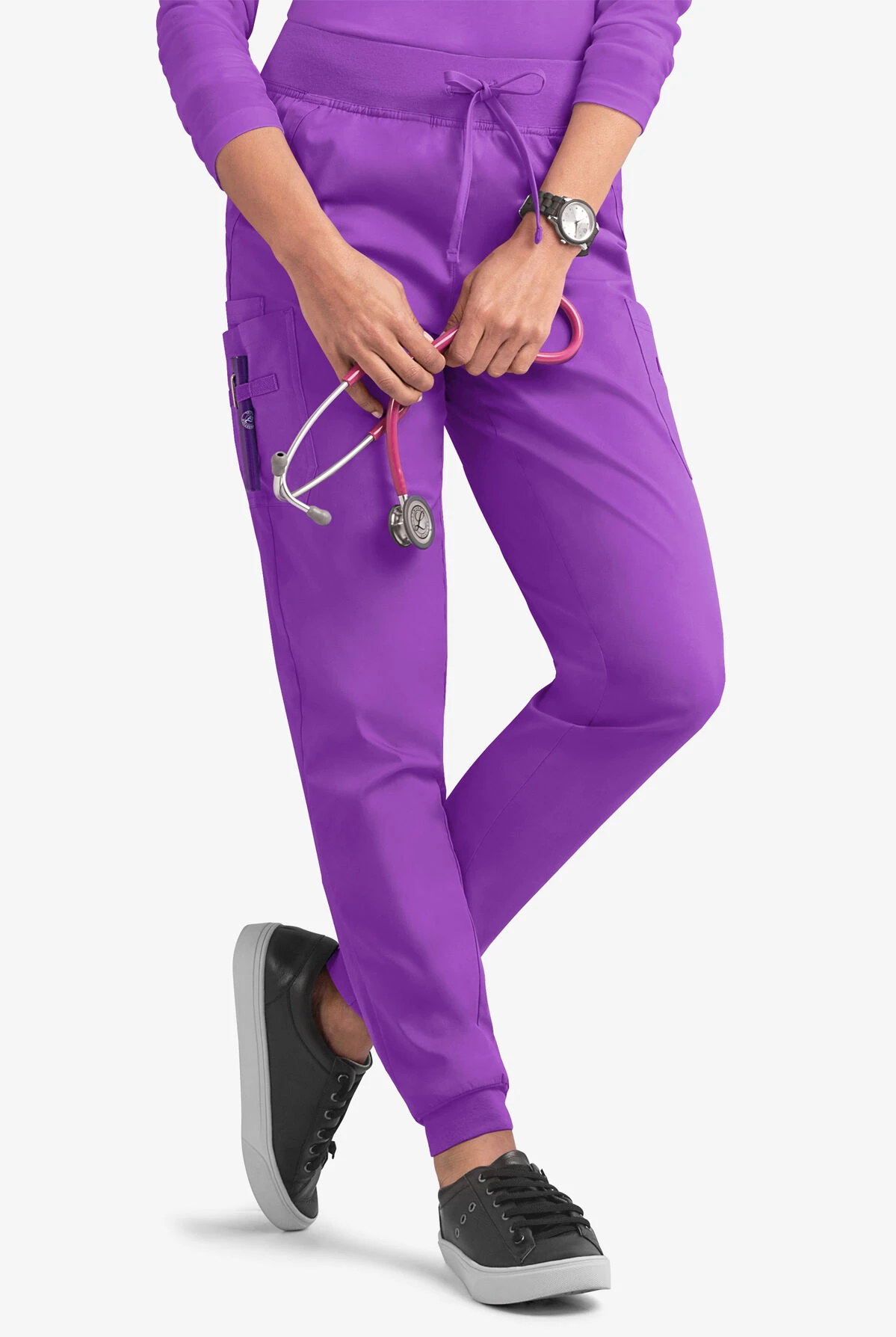 UA Butter-Soft STRETCH Women's 5-Pocket Cargo Jogger Scrub Pants 3 UA Butter-Soft STRETCH Women's 5-Pocket Cargo Jogger Scrub Pants