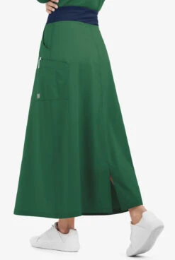 UA Butter-Soft STRETCH Women's 3-Pocket Ankle Length Scrub Skirt 7 UA Butter-Soft STRETCH Women's 3-Pocket Ankle Length Scrub Skirt -Fashion Clothing BSS971 HUNAV 3 HV