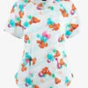 Cherokee Tooniforms Disney's Finding Nemo Bubbles Women's 2-Pocket STRETCH V-Neck Print Scrub Top 1 Cherokee Tooniforms Disney's Finding Nemo Bubbles Women's 2-Pocket STRETCH V-Neck Print Scrub Top -Fashion Clothing CK727FNNB 1