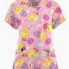 Butter-Soft Originals Easter Morning Blush Women's 6-Pocket Scallop Neck Printed Scrub Top 1 Butter-Soft Originals Easter Morning Blush Women's 6-Pocket Scallop Neck Printed Scrub Top -Fashion Clothing H1194EMBS 100423 1
