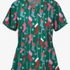 Butter-Soft Waiting For Santa Hunter Women's 2-Pocket Mock Wrap Print Scrub Top 1 Butter-Soft Waiting For Santa Hunter Women's 2-Pocket Mock Wrap Print Scrub Top -Fashion Clothing H668WGH 1
