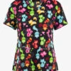 Koi Basics Playful Pretty Kitty Women's 2-Pocket STRETCH V-Neck Print Scrub Top 1 Koi Basics Playful Pretty Kitty Women's 2-Pocket STRETCH V-Neck Print Scrub Top -Fashion Clothing K384PTY 100423 1
