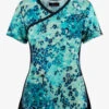 Koi Lite Animal Petals Women's 2-Pocket STRETCH Mock-Wrap Print Scrub Top 2 Koi Lite Animal Petals Women's 2-Pocket STRETCH Mock-Wrap Print Scrub Top -Fashion Clothing K385APT 1