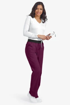 Butter-Soft Scrubs By UA™ Women's New Yoga Style Pants -Fashion Clothing STN326C WIBLA 3