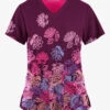 Easy STRETCH By Butter-Soft™ Folkloric Floral Women's 2-Pocket Mitered V-Neck Printed Scrub Top 2 Easy STRETCH By Butter-Soft™ Folkloric Floral Women's 2-Pocket Mitered V-Neck Printed Scrub Top -Fashion Clothing TS434FLEG 100323 1