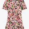 Butter-Soft Noel Candy Canes Women's 1-Pocket V-Neck Tuck-In Print Scrub Top 1 Butter-Soft Noel Candy Canes Women's 1-Pocket V-Neck Tuck-In Print Scrub Top -Fashion Clothing TS452NCBL 1