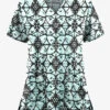 UA Butter-Soft STRETCH Desert Rose Black Printed Women's 2-Pocket V-Neck Scrub Top 2 UA Butter-Soft STRETCH Desert Rose Black Printed Women's 2-Pocket V-Neck Scrub Top -Fashion Clothing TS542DRB 1
