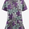 UA Butter-Soft STRETCH Subtle Leaves Pewter Women's 2-Pocket V-Neck Printed Scrub Top 1 UA Butter-Soft STRETCH Subtle Leaves Pewter Women's 2-Pocket V-Neck Printed Scrub Top -Fashion Clothing TS542SLPR 100523 1