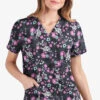UA Butter-Soft STRETCH Whispering Floral Rosebud Women's 2-Pocket V-Neck Print Scrub Top 1 UA Butter-Soft STRETCH Whispering Floral Rosebud Women's 2-Pocket V-Neck Print Scrub Top -Fashion Clothing TS542WRO 1
