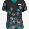 Easy STRETCH By Butter-Soft™ Folkloric Floral Women's 3-Pocket V-Neck Tuck-In Printed Scrub Top -Fashion Clothing TS543FFLK 100523 1