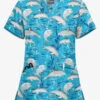 UA Butter-Soft Bahama Bay Turquoise Women's 2-Pocket V-Neck Scrub Top 1 UA Butter-Soft Bahama Bay Turquoise Women's 2-Pocket V-Neck Scrub Top -Fashion Clothing TS631BHY 1
