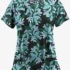 UA Butter-Soft STRETCH Happy Morning Floral Women’s 4-Pocket Grommet Neck Detail Printed Scrub Top 1 UA Butter-Soft STRETCH Happy Morning Floral Women’s 4-Pocket Grommet Neck Detail Printed Scrub Top -Fashion Clothing TS754HMBL 1