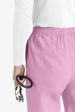 Butter-Soft Core Scrubs By UA™ Women's 2-Pocket Tapered Elastic Waist Pants - Petite 8 Butter-Soft Core Scrubs By UA™ Women's 2-Pocket Tapered Elastic Waist Pants - Petite -Fashion Clothing UA316C LITHI 3 1