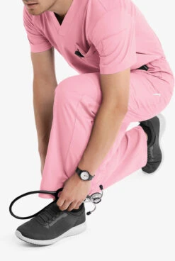 Butter-Soft Core Scrubs By UA™ Unisex 4-Pocket Cargo Drawstring Scrub Pants- New And Improved - Tall 11 Butter-Soft Core Scrubs By UA™ Unisex 4-Pocket Cargo Drawstring Scrub Pants- New And Improved - Tall -Fashion Clothing UA331C BLUSH 4