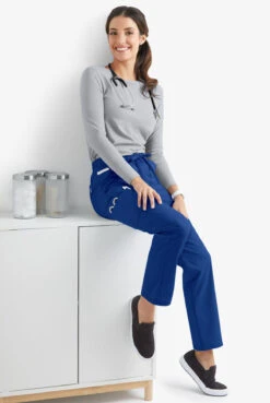 Butter-Soft Core By UA™ Women's 8-Pocket Tapered Leg Scrub Pants 7 Butter-Soft Core By UA™ Women's 8-Pocket Tapered Leg Scrub Pants -Fashion Clothing UA379C GALAX 2